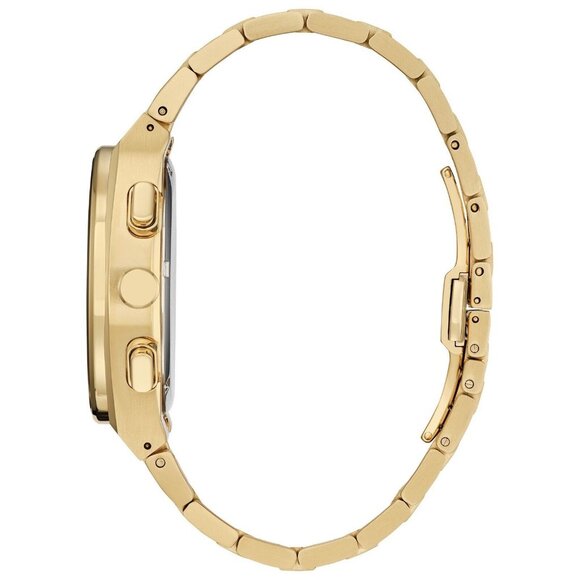 Citizens Mens Eco-Drive Chronograph Gold Stainless Steel Watch - Picture 7 of 8